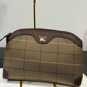Burberry‎ Plaid Toiletry Bag